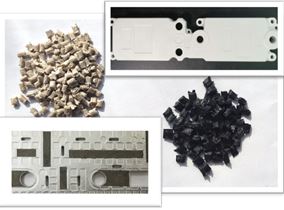 Thermoplastic low expansion composites